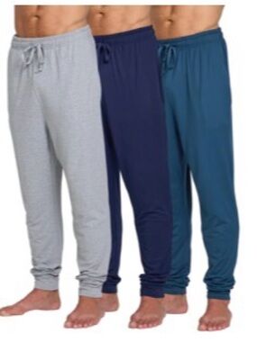 Ultra Performance Men's 3-Pack Lounge large Pants - Gray, Navy, Teal